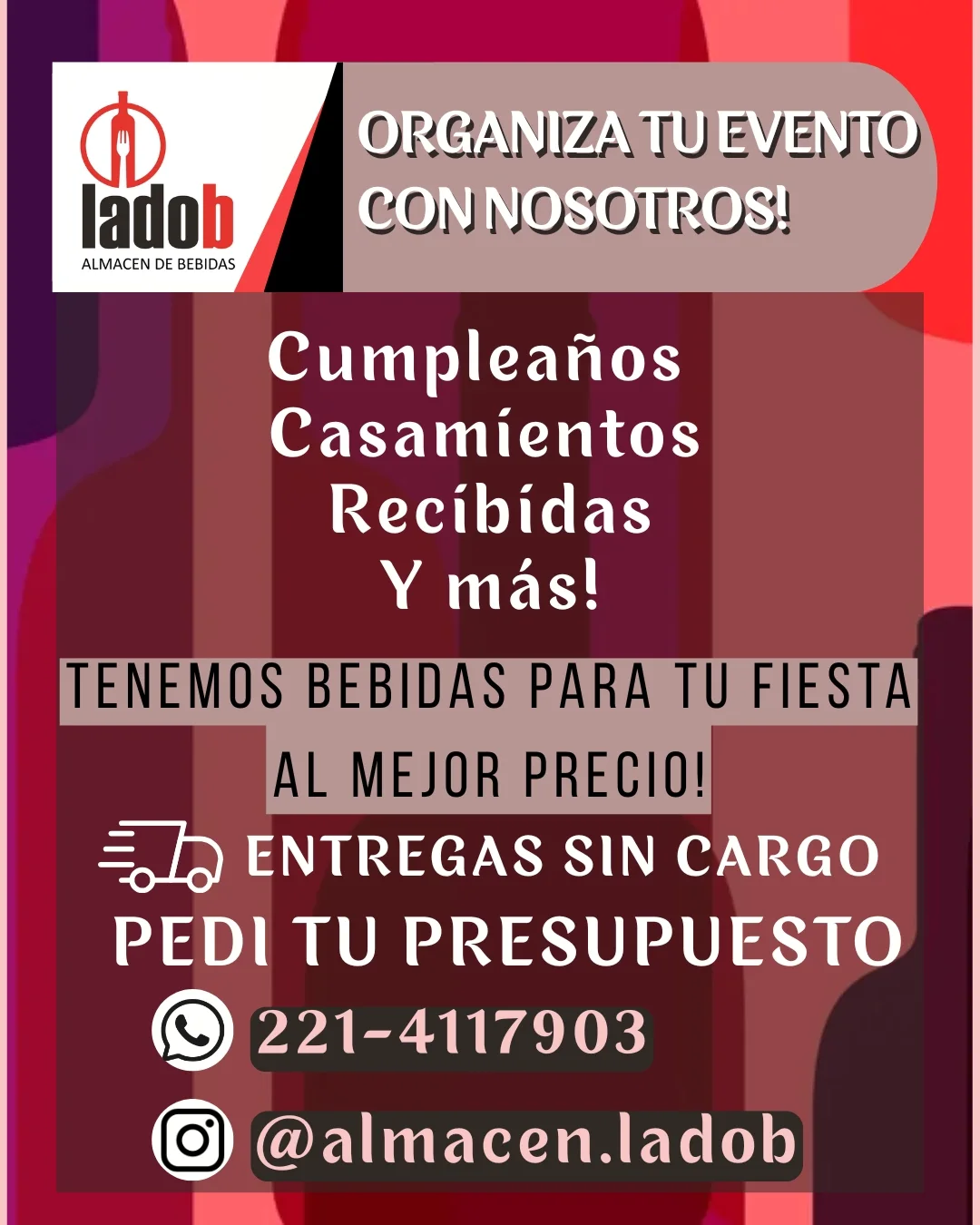 Organizá tu evento con Lado B